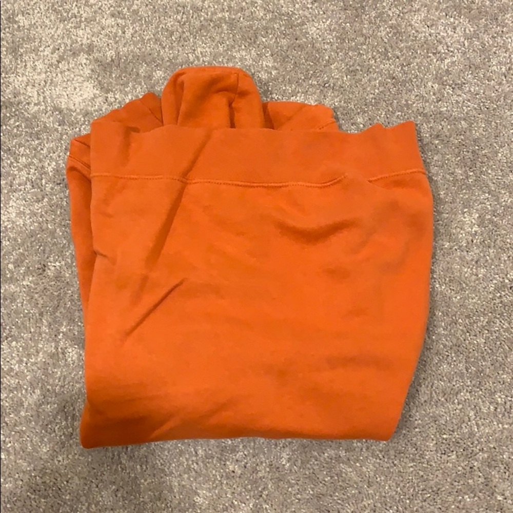 Orange pullover